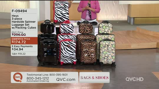 qvc heys luggage