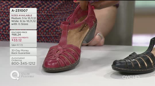 Clarks Leather Cut-out Sandals - Wendy Tiger â€” QVC
