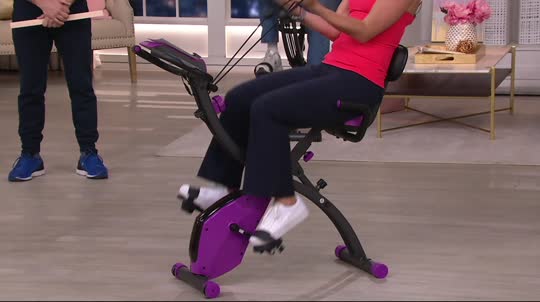 fitnation recumbent exercise bike