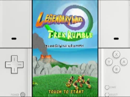 Legendary Wars T-Rex Rumble, Nintendo DSiWare, Jogos