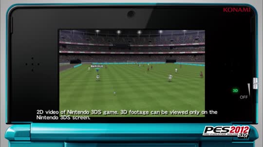 PES 2012 3D – Pro Evolution | Nintendo 3DS games Games | Nintendo