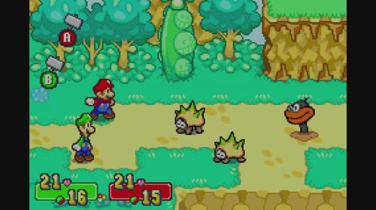 Mario Luigi Superstar Saga Game Boy Advance Juegos Nintendo
