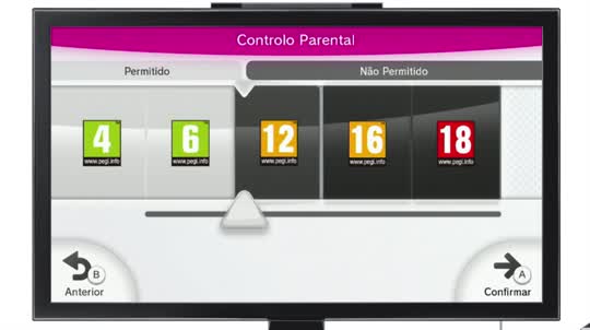Definição de Controlos Parentais na Wii U