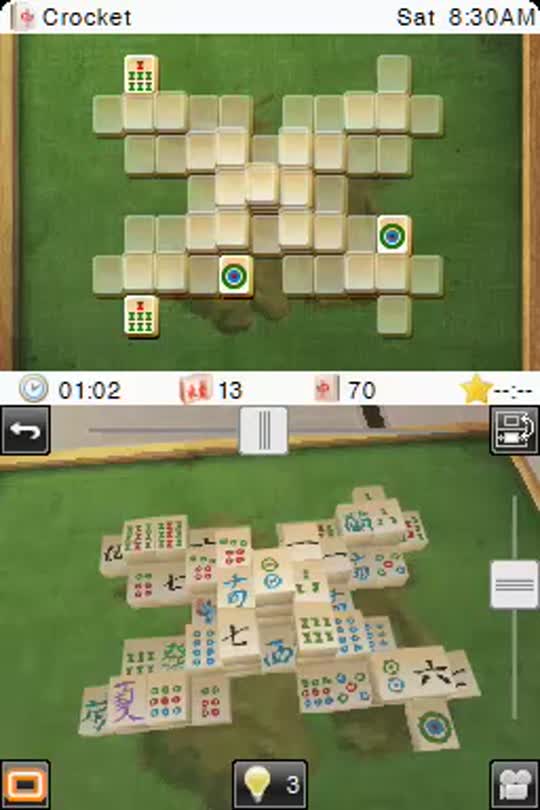 3D Mahjong, Nintendo DSiWare, Jogos